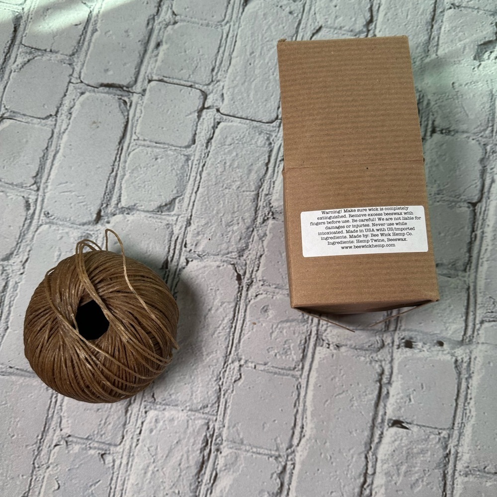 Bee Wick 100% Organic Hemp Wick - Brown - Picture 6 of 7